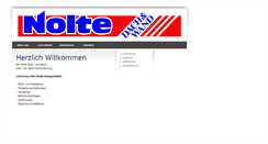 Desktop Screenshot of nolte-dach-wand.de